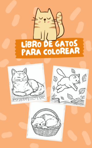 Libro de Gatos para Colorear