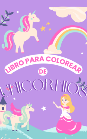 Libro de Unicornios Mágicos para Colorear